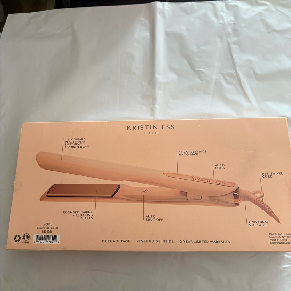 Kristin Ess Hair Signature Styling Set 3-in-1 Ceramic Flat Iron - Picture 3 of 4